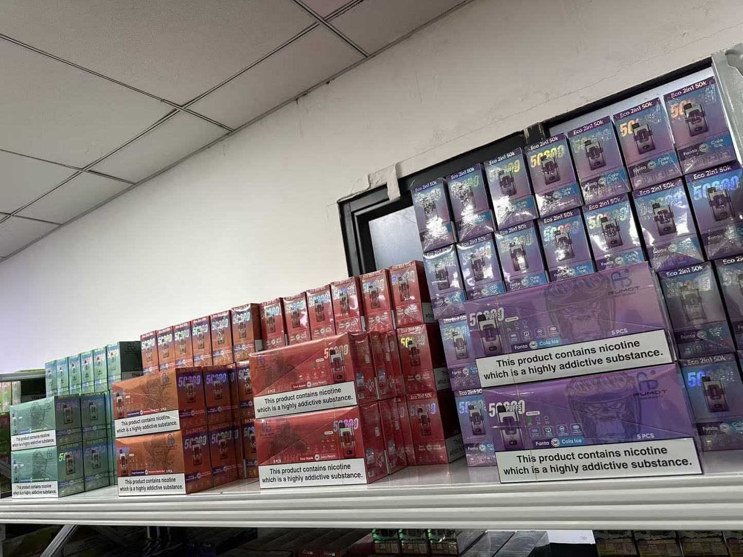 [Copy]Fumot RandM ECO 2in1 50000 Puffs Smart Digital Display Original Factory Power Display Randm 50K Vape Fast Shipping