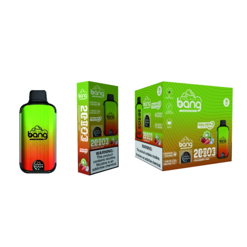 Original Bang 20000 puffs disposable E cigarettes 26ml pre-filled vapor pods 850mAh rechargeable battery 20k puffs vape juice devices Dual Mesh Vaporizers-Ecloudvaping
