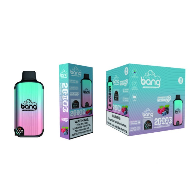 Original Bang 20000 puffs disposable E cigarettes 26ml pre-filled vapor pods 850mAh rechargeable battery 20k puffs vape juice devices Dual Mesh Vaporizers-Ecloudvaping