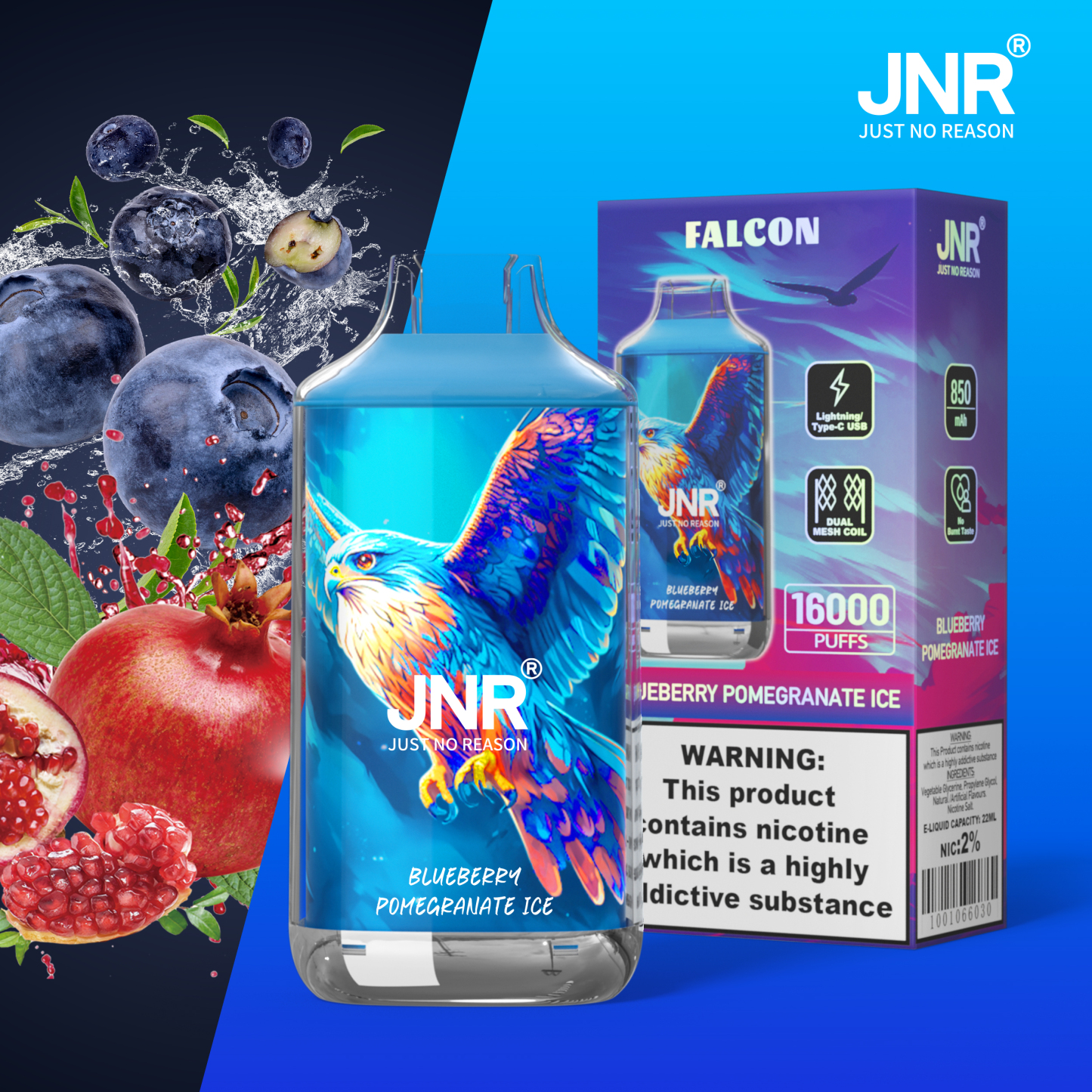 JNR Falcon 16000 Puffs Shisha 15K 16K Xpro Bang 13000 Atomizer Aroma Disposable Vape