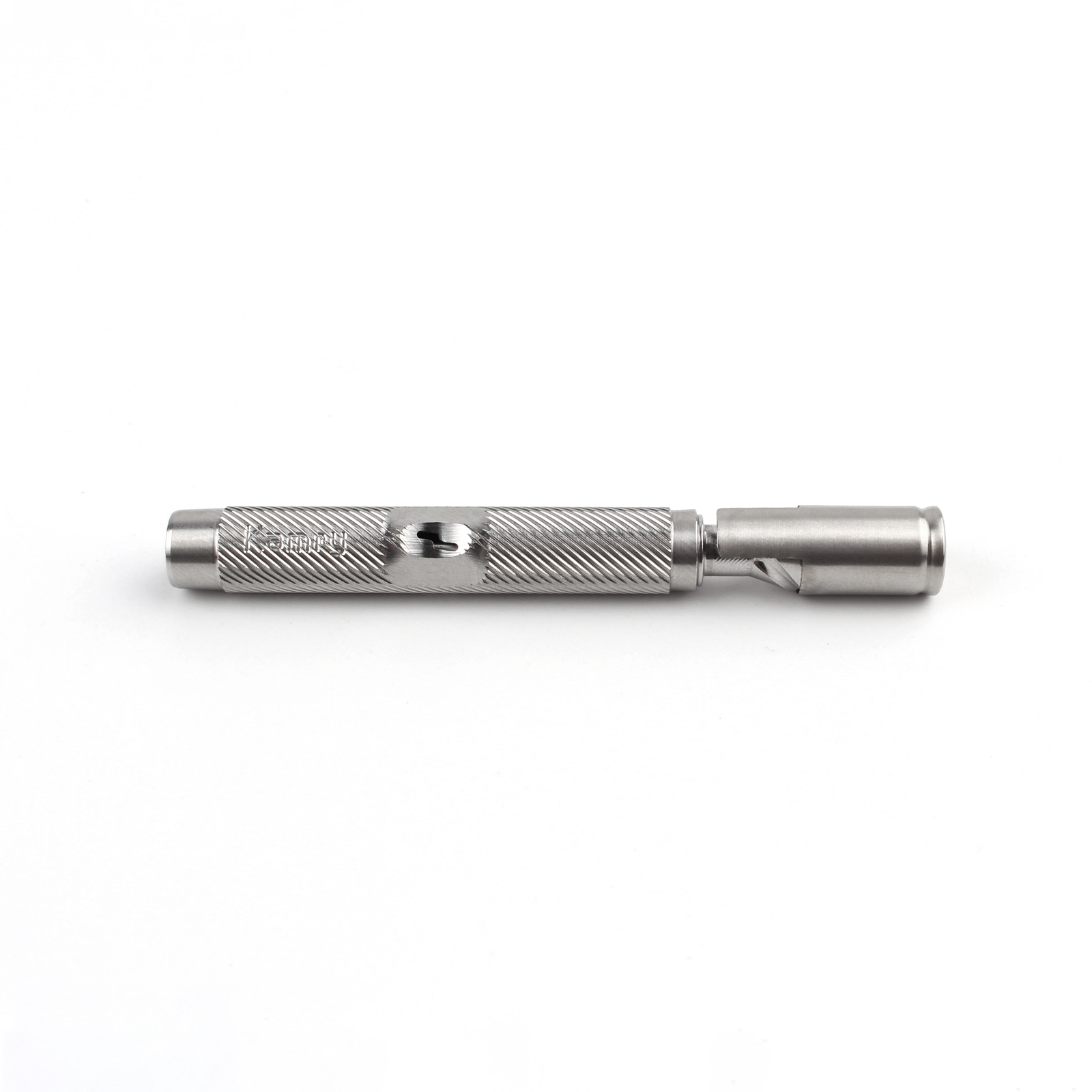 Ecig Empty Atomizer Refillable Rechargeable Anti-Hot Long Drip Tip Vaporizer Starter Kit medical grade stainless steel Pen 