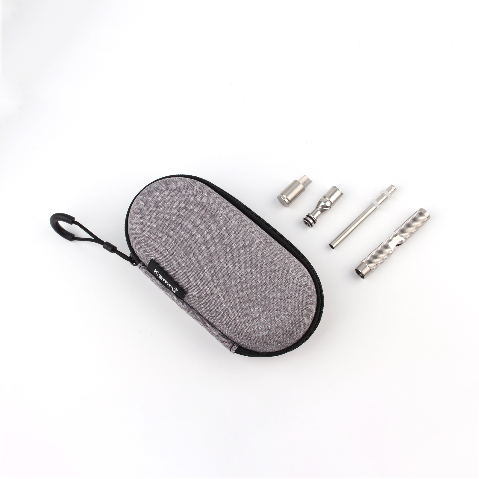 Ecig Empty Atomizer Refillable Rechargeable Anti-Hot Long Drip Tip Vaporizer Starter Kit medical grade stainless steel Pen 