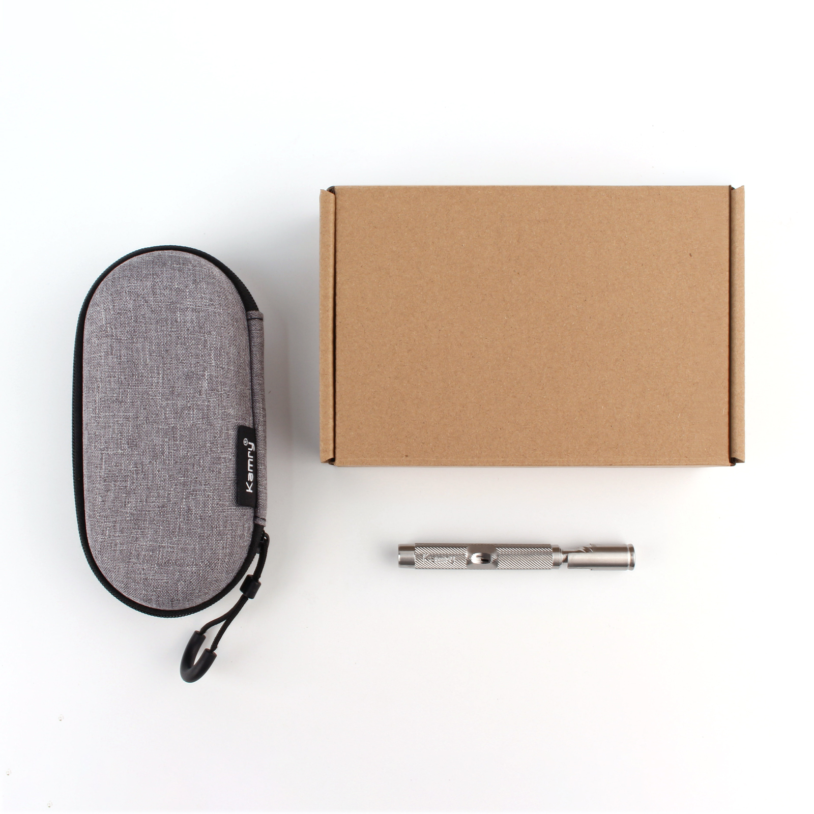 Ecig Empty Atomizer Refillable Rechargeable Anti-Hot Long Drip Tip Vaporizer Starter Kit medical grade stainless steel Pen 