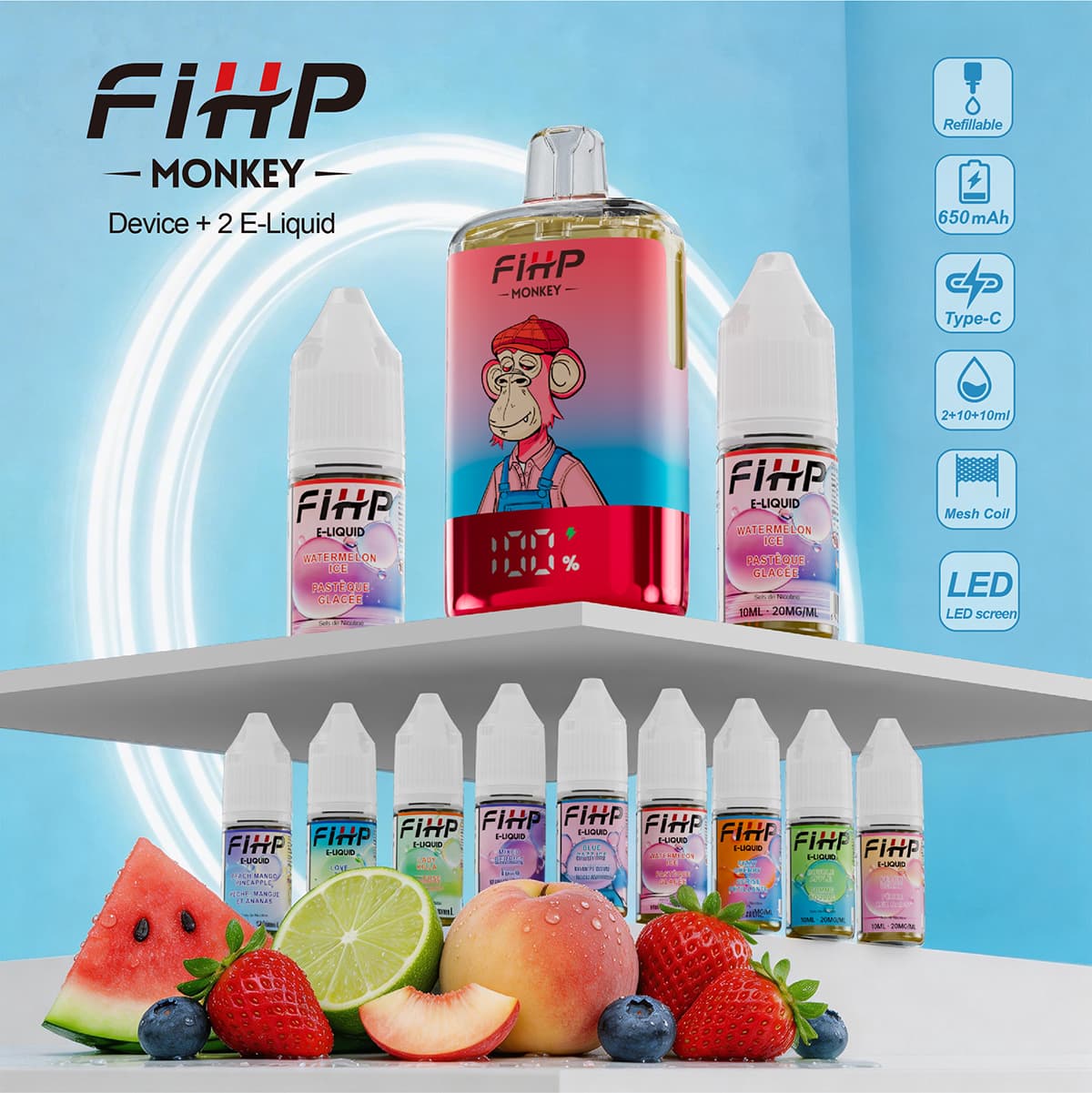 FIHP 30K PUFFS Refillable & TPD