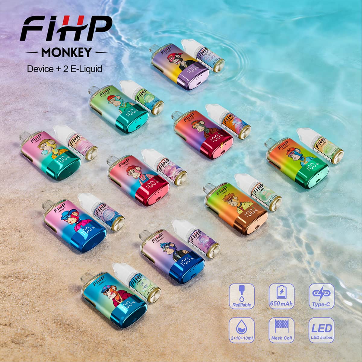 FIHP 30K PUFFS Refillable & TPD