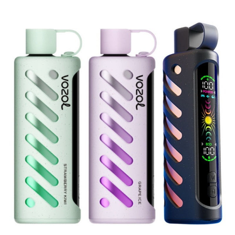 GEAR SHISHA 25K - VOZOL 5% NIC Full Screen Rechargeable Disposable E Vape