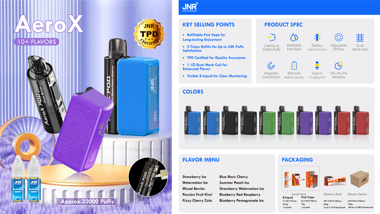 Jnr Areo X 32000 Puff Vape in The Stock Gambling Slot Cherry Lime Electronic Cigarette 