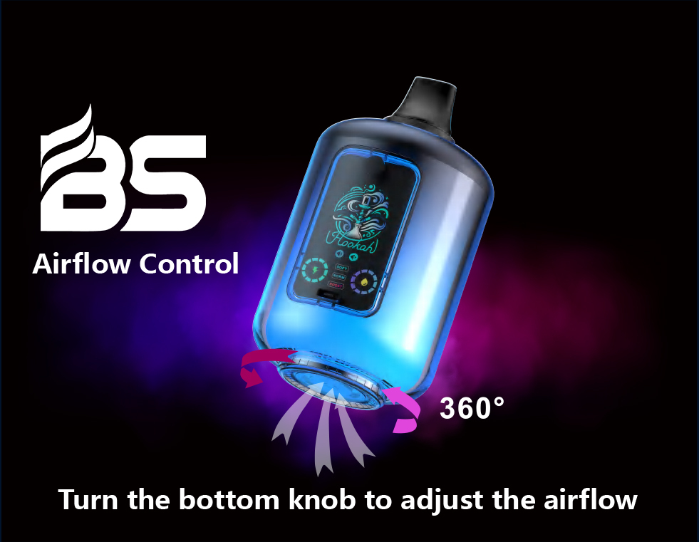 BS Breze Stiik 100000 Puffs Shisha Hookah 100000 Puffs Vape 100K Desktop Hookah Vapor Ecigarette Wape 12 Flavors 