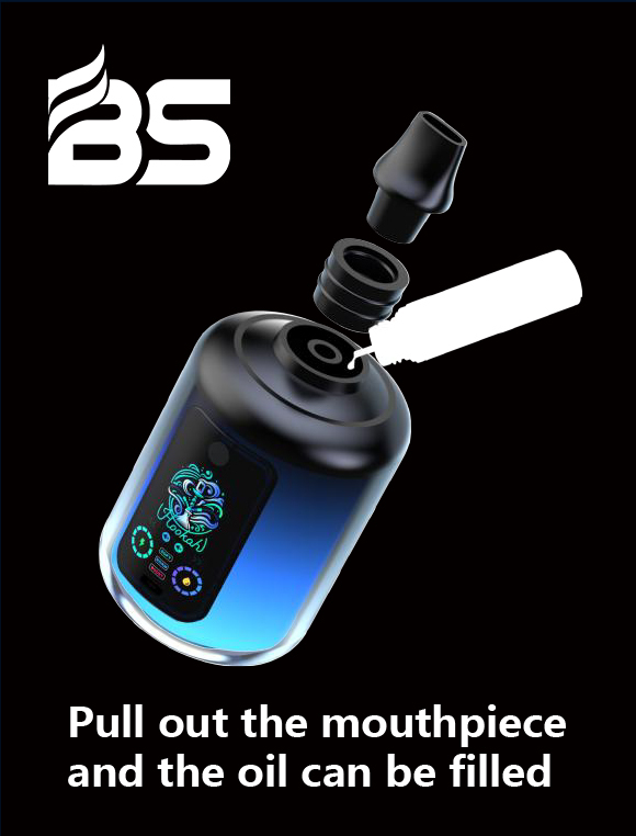 BS Breze Stiik 100000 Puffs Shisha Hookah 100000 Puffs Vape 100K Desktop Hookah Vapor Ecigarette Wape 12 Flavors 