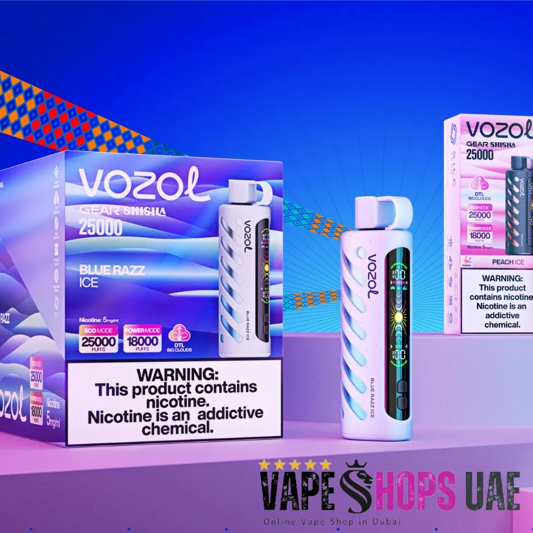 [Copy]Vozol 20000 Gear Power Star Vista 20K 12K 20000 Puffs Elf Touch 25000 Shisha 15000 Digital 12K 20ml E-Liquid 2% 5% Nic with Full Screen Rechargeable Disposable E Vape