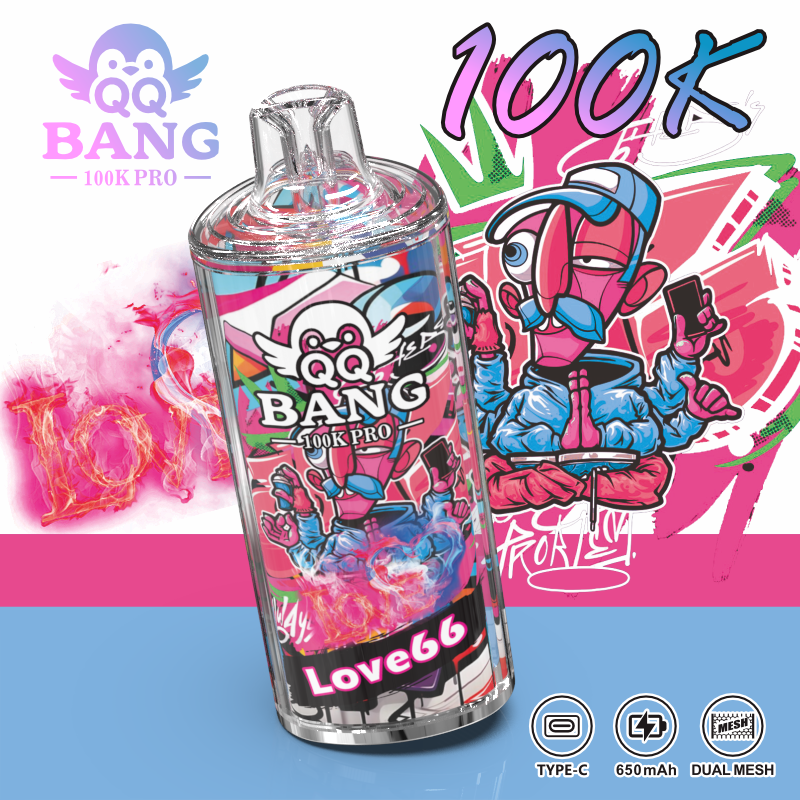 QQ Bang 100K Pro DisposableVape Pen Wholesale Vaper QQ Bang 100K 150K 200K Vapor 300K Disposable Electronic Cigarette Vapes