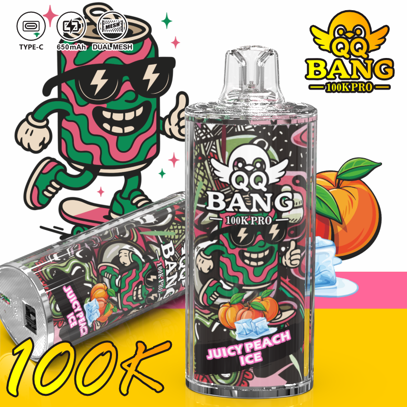 QQ Bang 100K Pro DisposableVape Pen Wholesale Vaper QQ Bang 100K 150K 200K Vapor 300K Disposable Electronic Cigarette Vapes