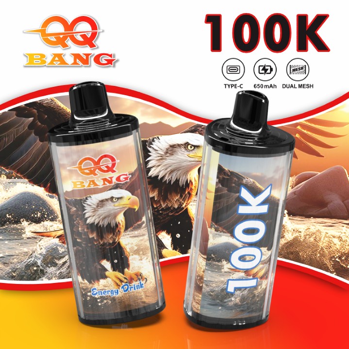 EU Hot Selling QQ Bang 100K Puffs Rechargeable Electronic Disposable Vape Smoking Cigarette Bang King Vaporizer Shisha 150K 200K 250K 300K