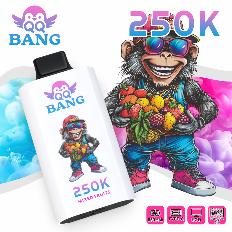 QQ Bang 250K Puffs Disposable Vape Wholesale Vaper QQ Bang ecigs