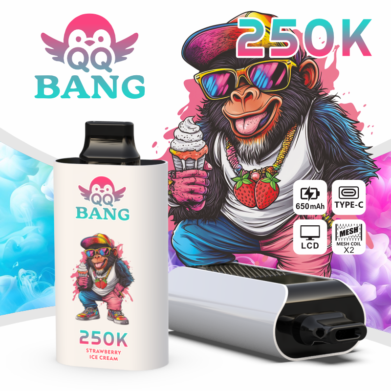 QQ Bang 250K Puffs Disposable Vape Wholesale Vaper QQ Bang ecigs