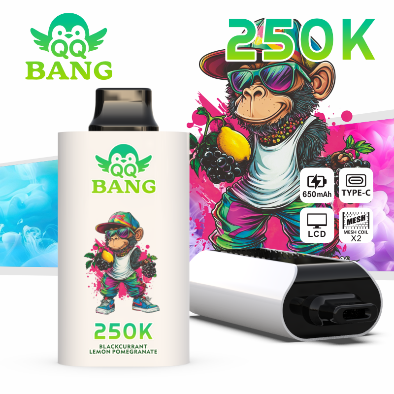 QQ Bang 250K Puffs Disposable Vape Wholesale Vaper QQ Bang ecigs