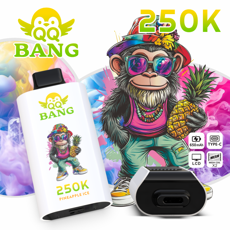 QQ Bang 250K Puffs Disposable Vape Wholesale Vaper QQ Bang ecigs