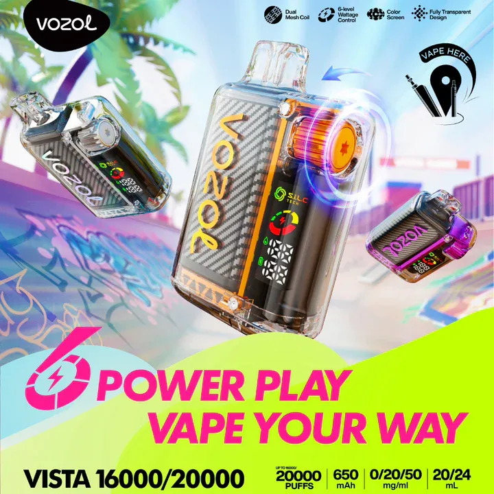 VOZOL VISTA 20000 PUFFS DISPOSABLE VAPE