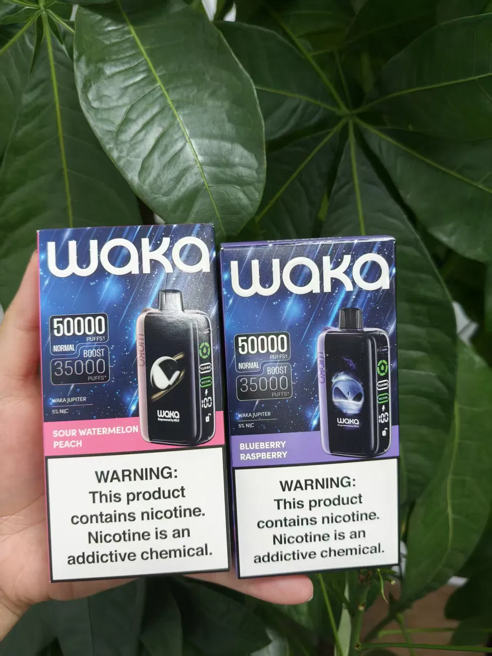 Waka Jupiter 50K 50000puffs Vapers Elf Geek 25K 40K 50K Russia Africa PA 10K Original Factory Wholesale Vape