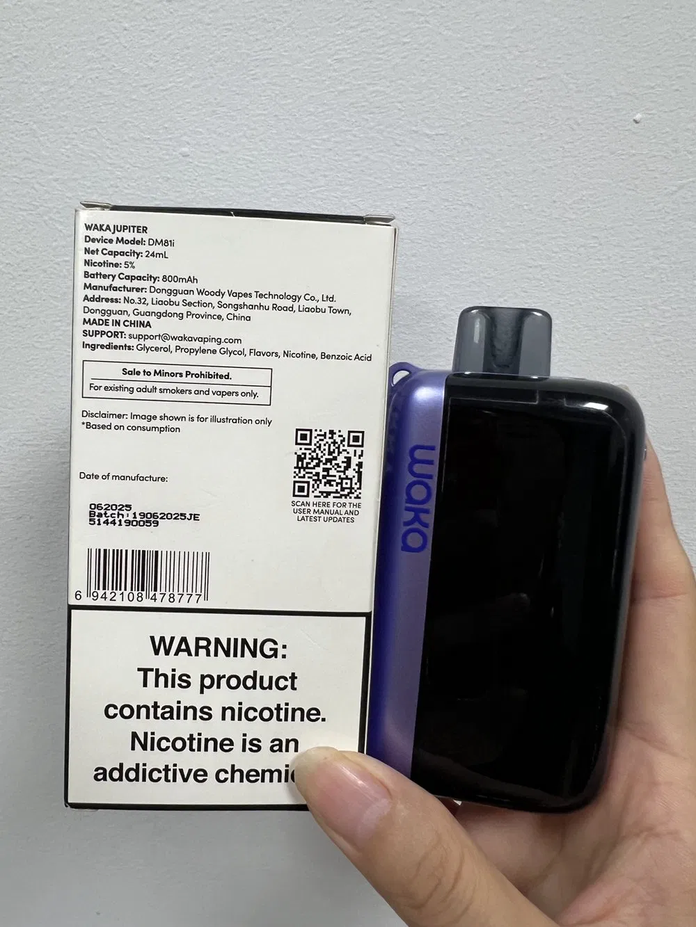 Waka Jupiter 50K 50000puffs Vapers Elf Geek 25K 40K 50K Russia Africa PA 10K Original Factory Wholesale Vape