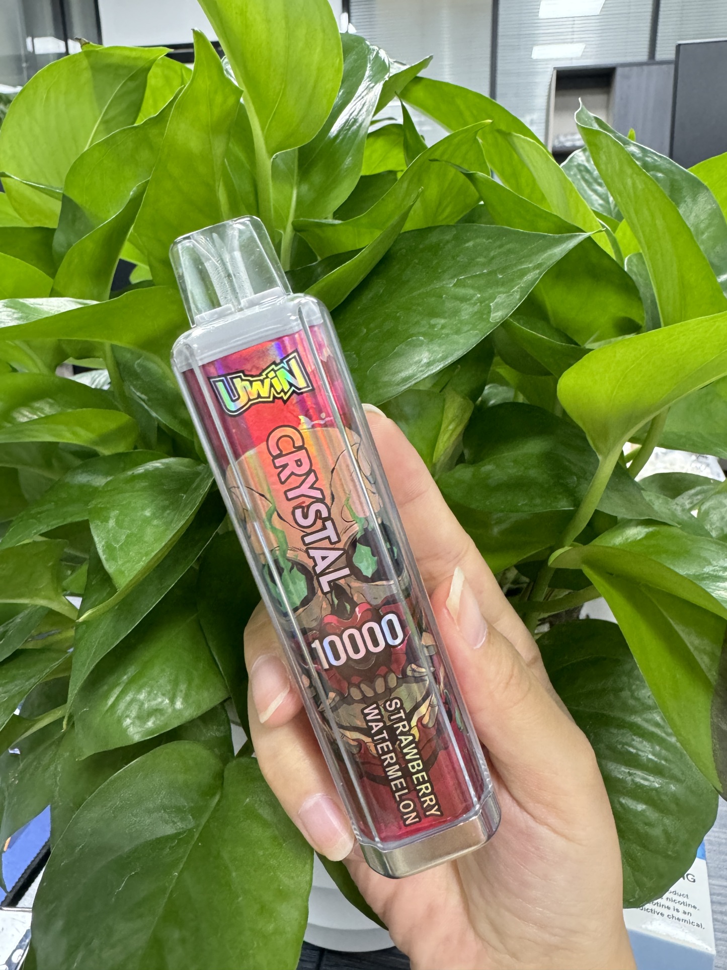 Uwin Crystal 10000 Bood Touch Screen Nova Thunder Game 26000 Vape Ecigarette Vapor Hookah Price Bar Disposable Vape