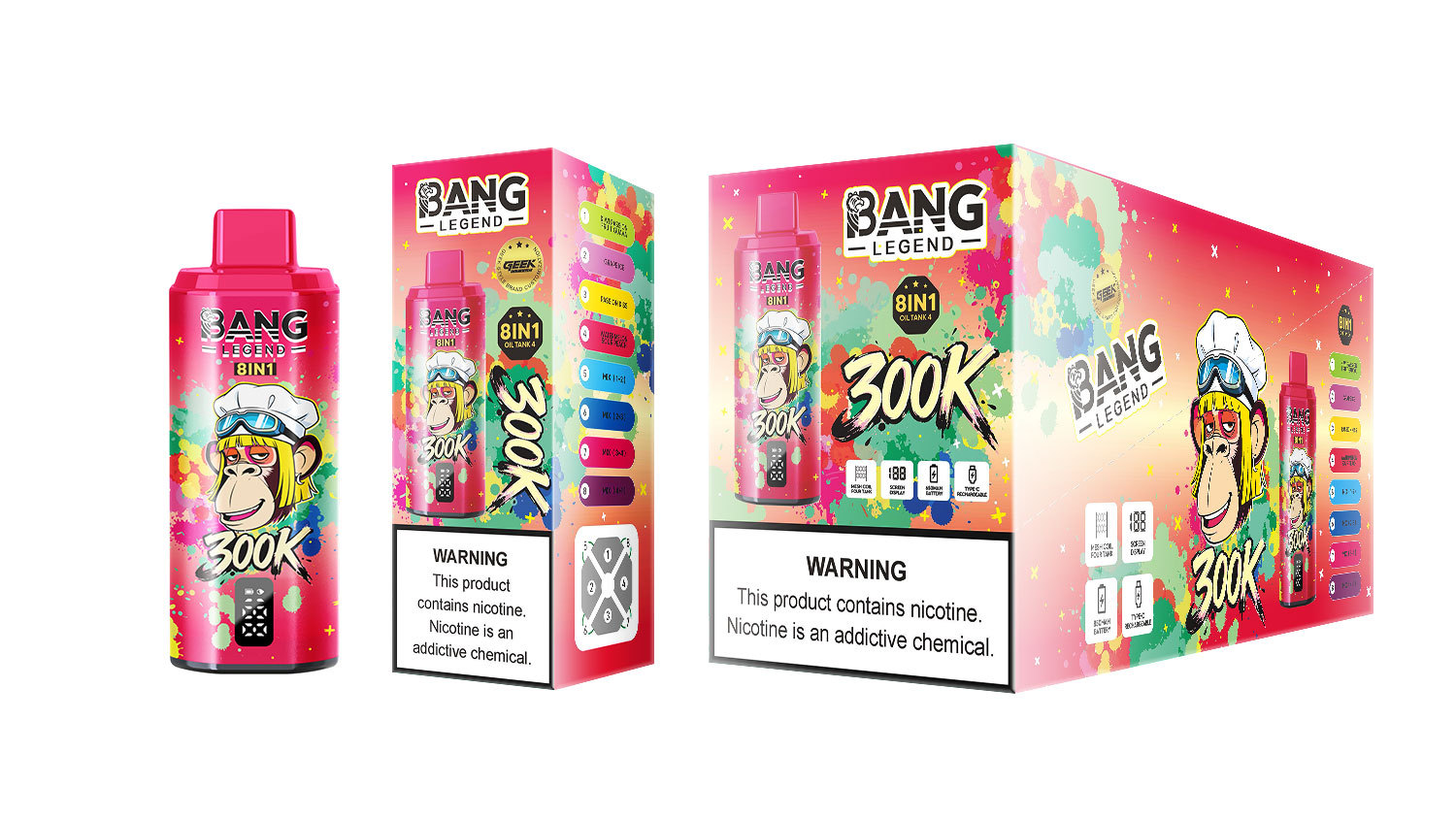 2026 Newest EU Warehouse Bang legend 300000 Puffs 300K Disposable Vape Electronic Cigarette Wholesale Vape 200k  Disposable Vape 300k Ecigs