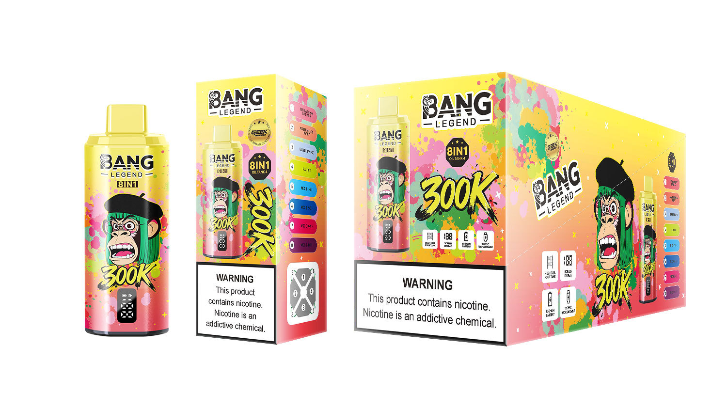 2026 Newest EU Warehouse Bang legend 300000 Puffs 300K Disposable Vape Electronic Cigarette Wholesale Vape 200k  Disposable Vape 300k Ecigs