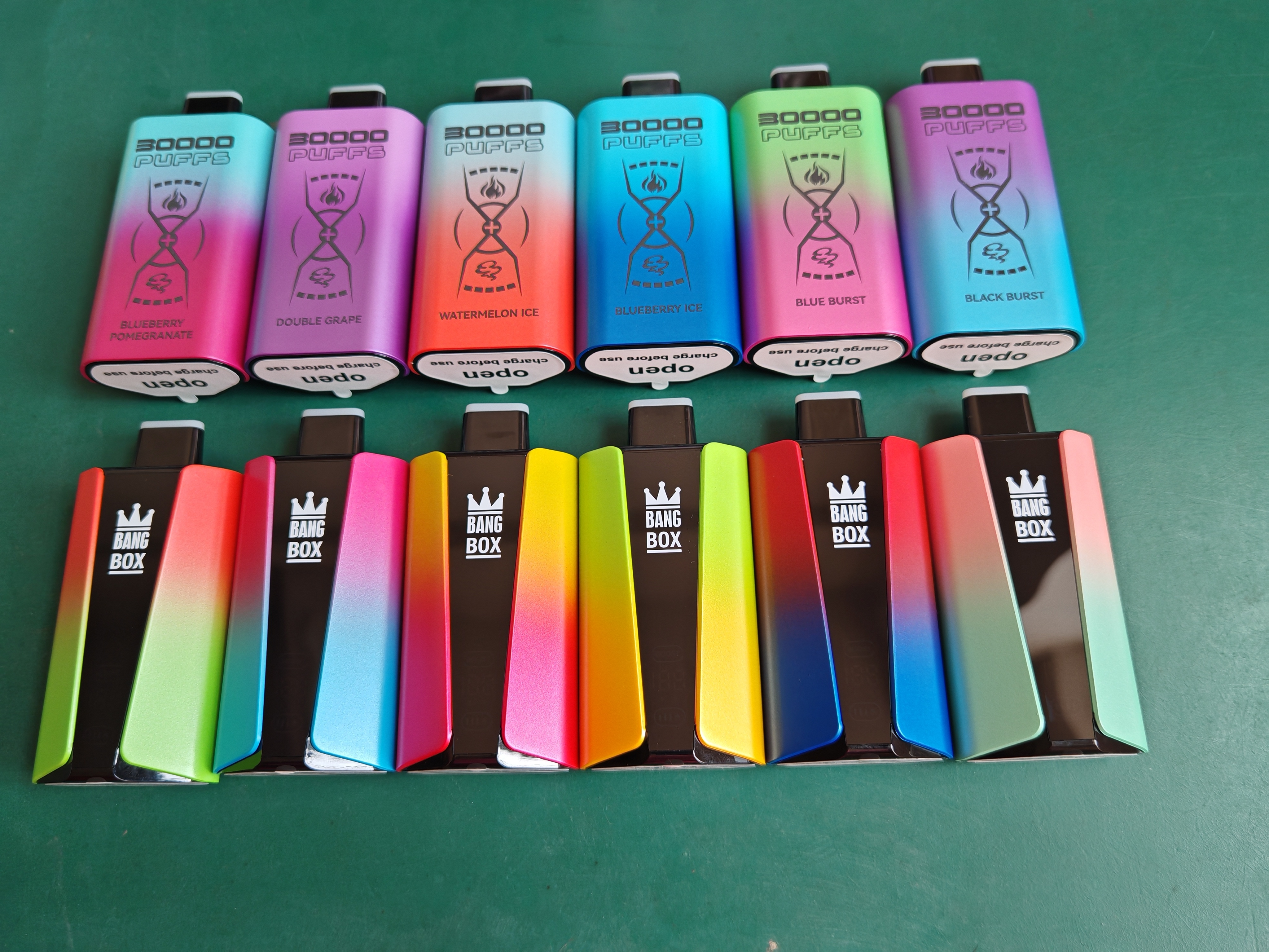 Bang Box 30000 Puffs Disposable Crystal Vape 30K Shisha Flavor Hookah