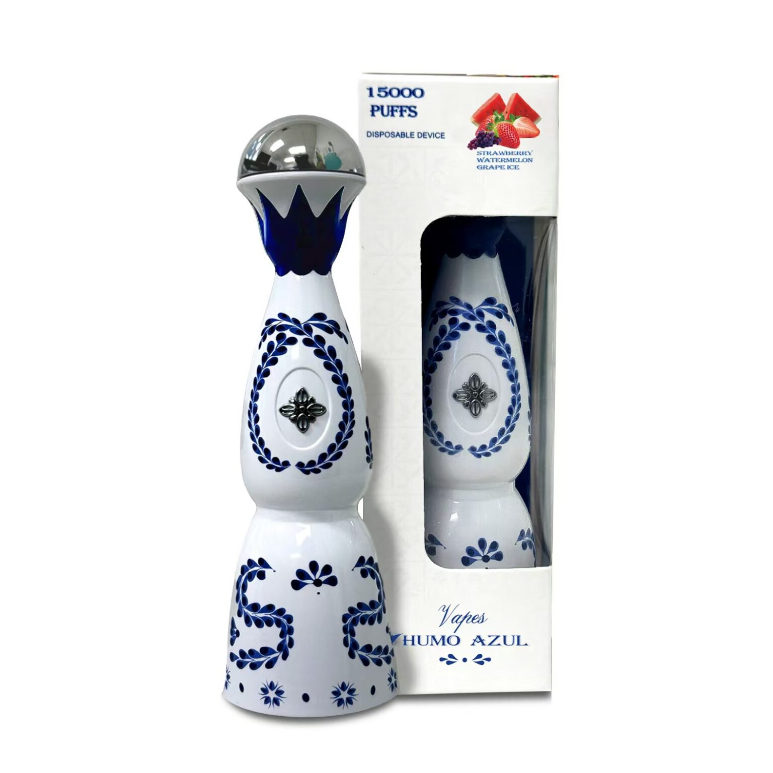 HUMO AZUL 24000 puff Tequila vape Tequila bottle packaging Puffs 2% 3% 5% Nicotine Rechargeable Disposable vapes Pod agave Puff 24k Tequila puff