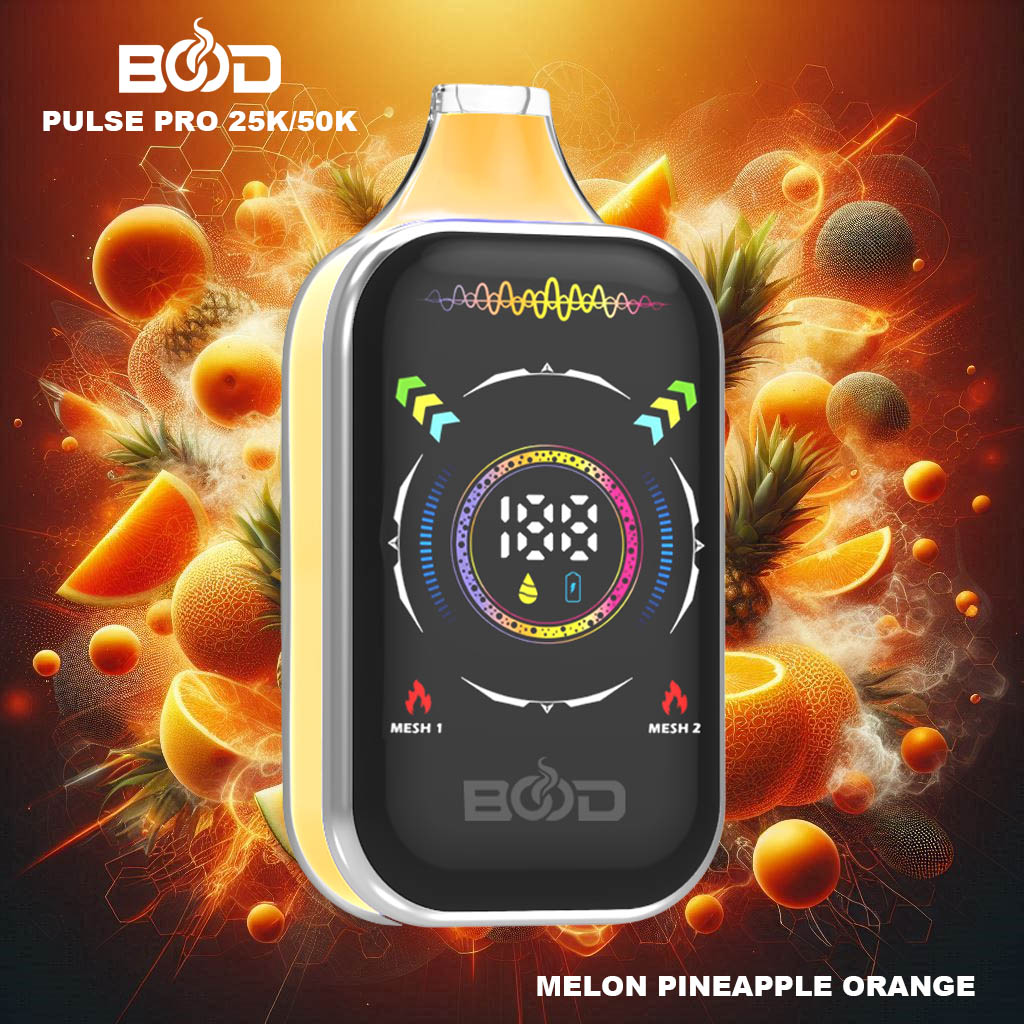Bood Pulse PRO50000 Puffs 25K/50K Disposable Electronic Cigarette LED Display 10flavor Factory Sel