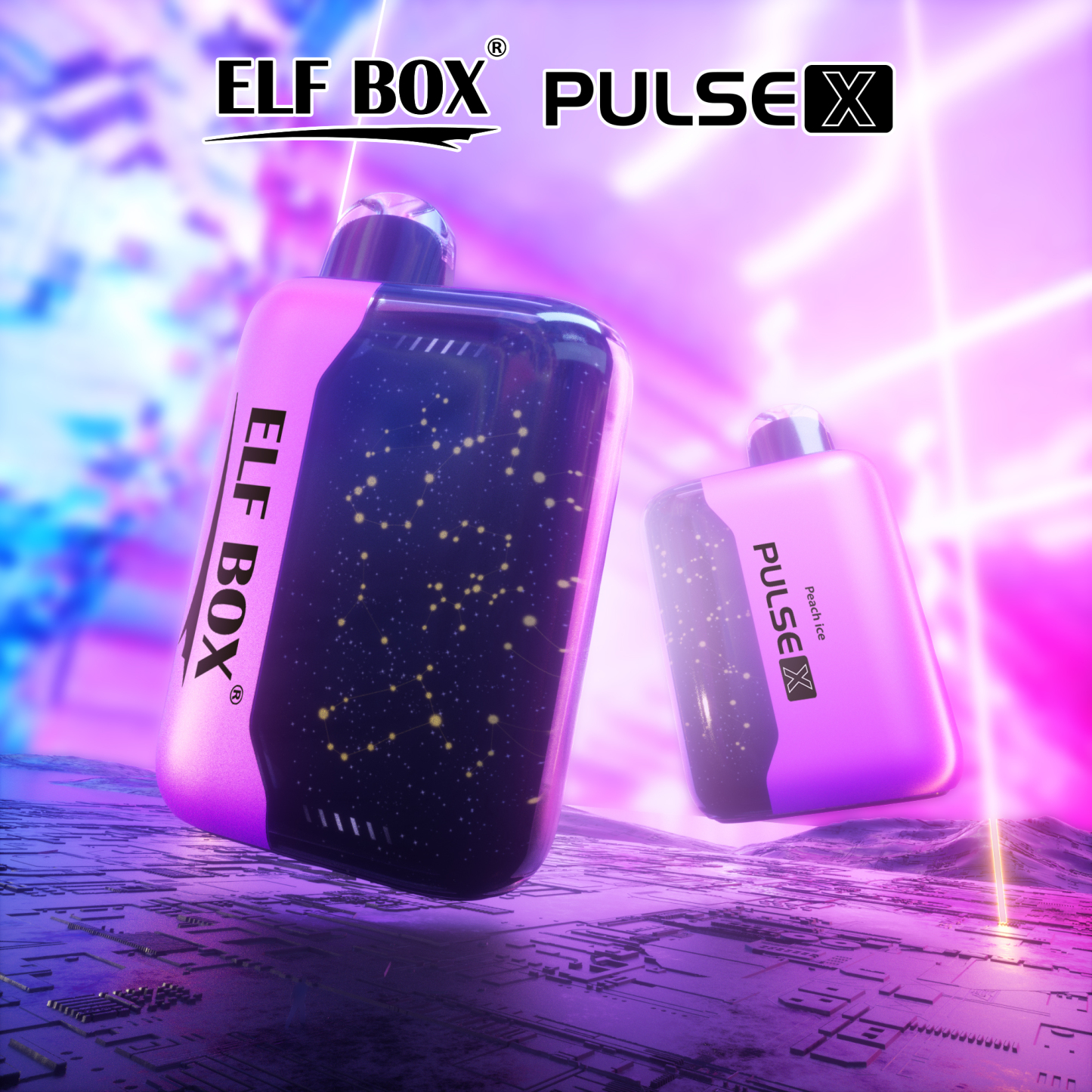 Original Elf Box Pulse 25000 Puff Geek Bar 25k Puffs 650mah Disposable Vape Adjustable Airflow Pre-filled 18ml Rechargeable 