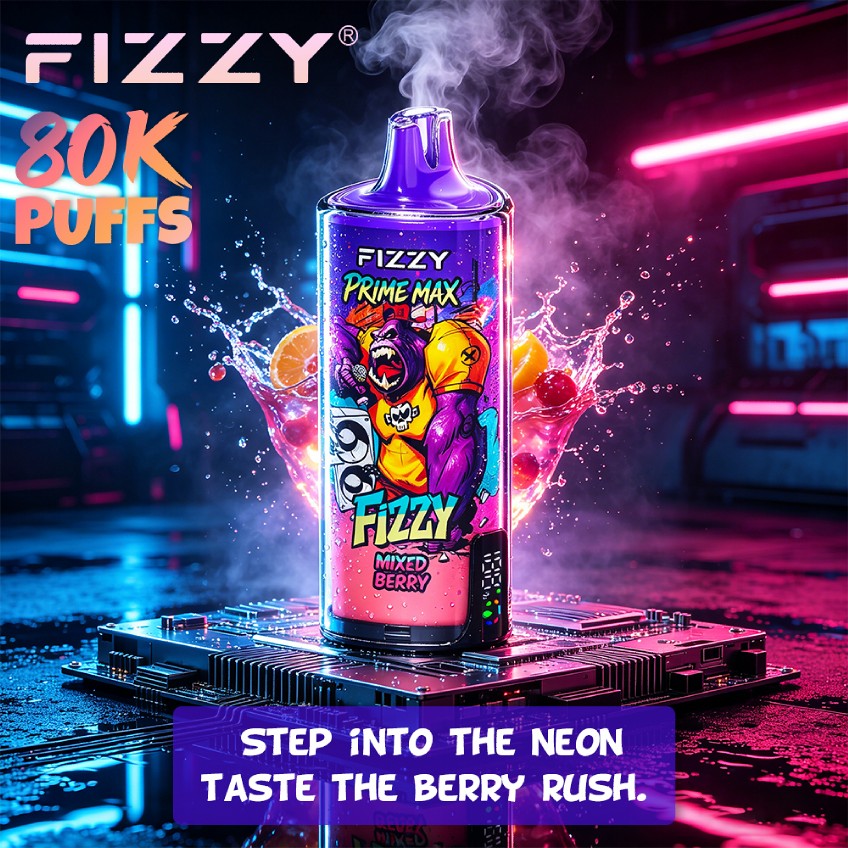 EU warehouse Fizzy Prime Max 80K puffs Disposable Vape Pen Wholesale E-Cigarette