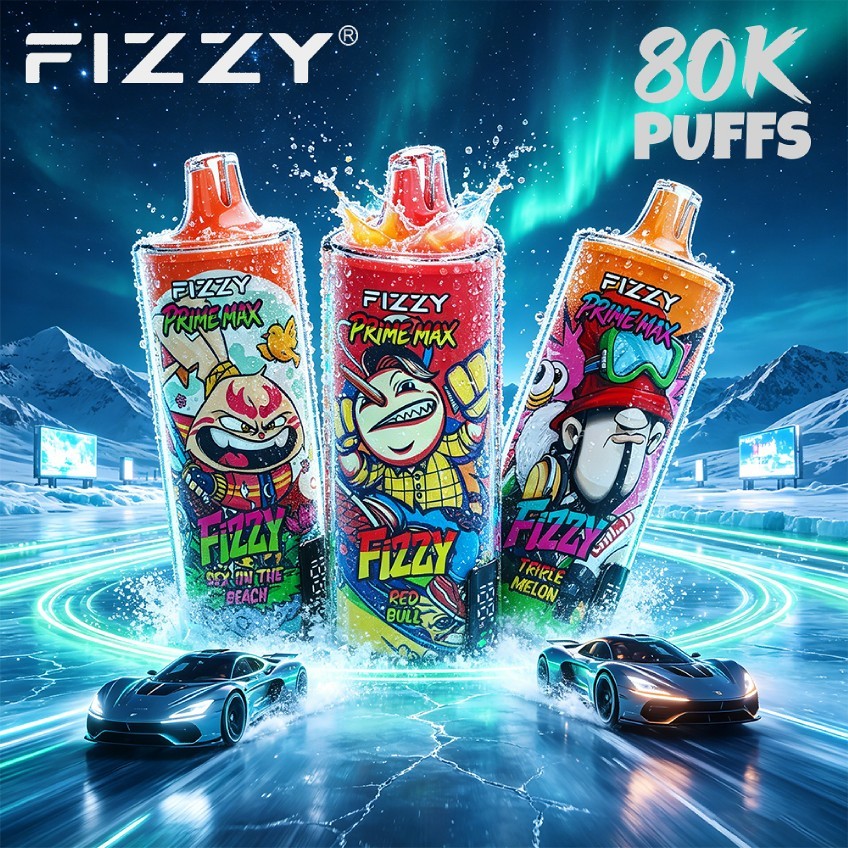 EU warehouse Fizzy Prime Max 80K puffs Disposable Vape Pen Wholesale E-Cigarette
