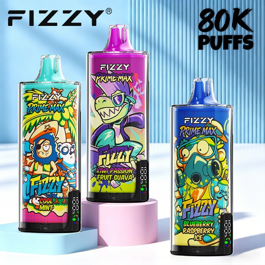 EU warehouse Fizzy Prime Max 80K puffs Disposable Vape Pen Wholesale E-Cigarette