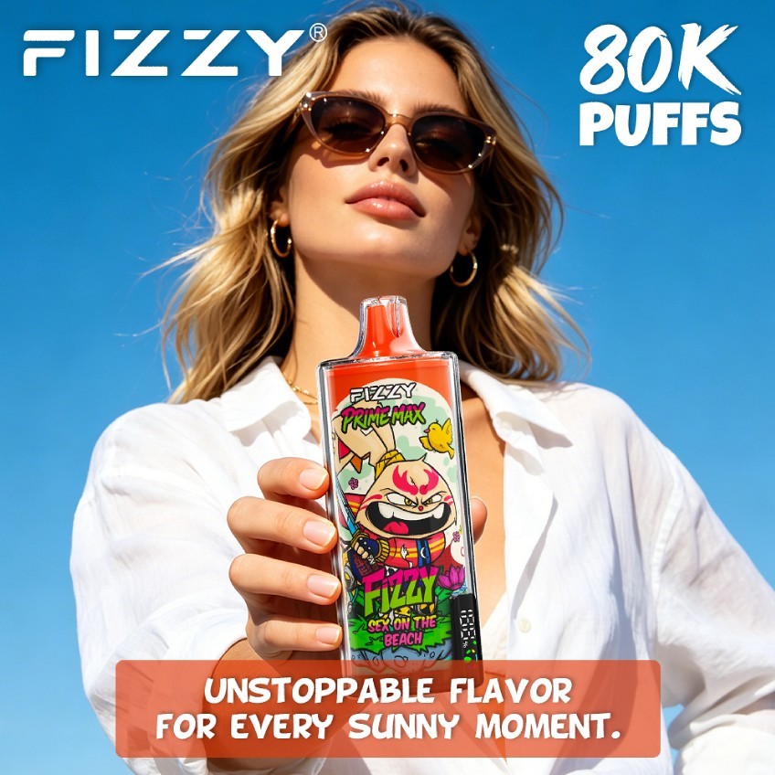 EU warehouse Fizzy Prime Max 80K puffs Disposable Vape Pen Wholesale E-Cigarette