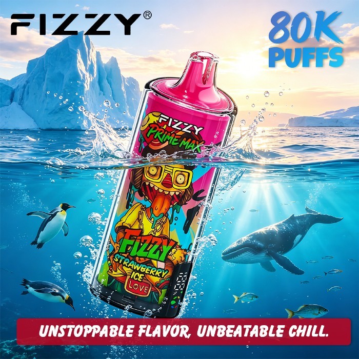 EU warehouse Fizzy Prime Max 80K puffs Disposable Vape Pen Wholesale E-Cigarette