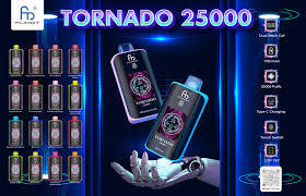 Fumot Vape Rand Tornado 25000 Puff Vape Electronic Cigarette Wholesale E Cigarette Rechargeable Disposable Vape