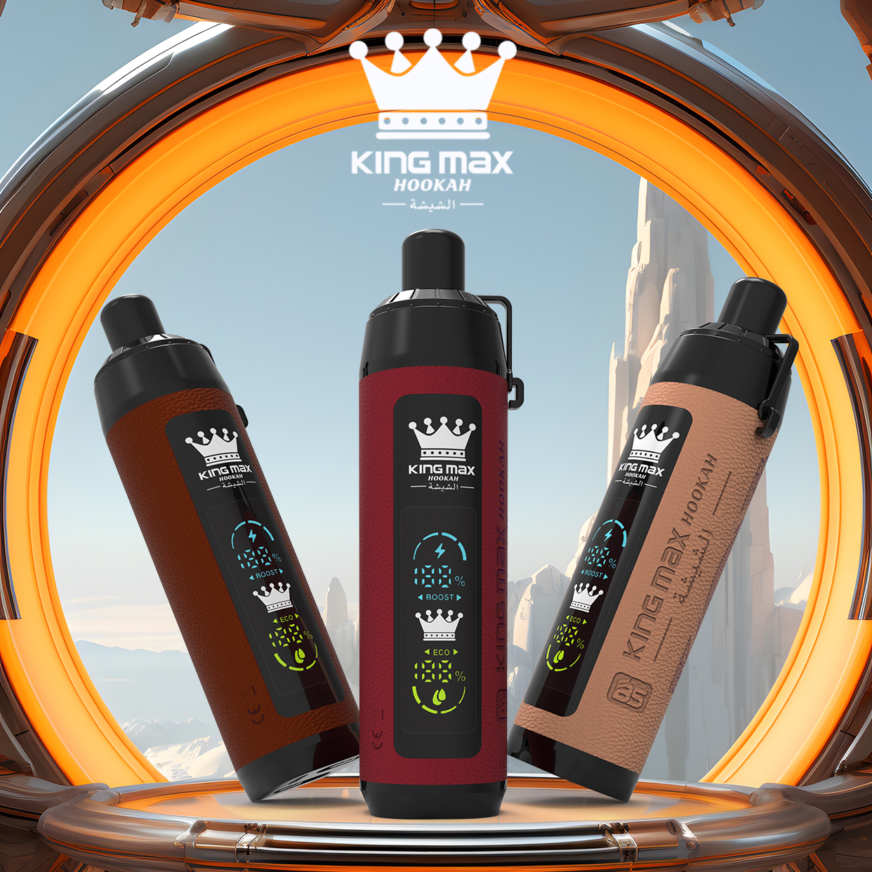 Breze Stiik 15000 15K King Max Disposable Vapes Rechargeable Degital Screen Electronic Cigarette