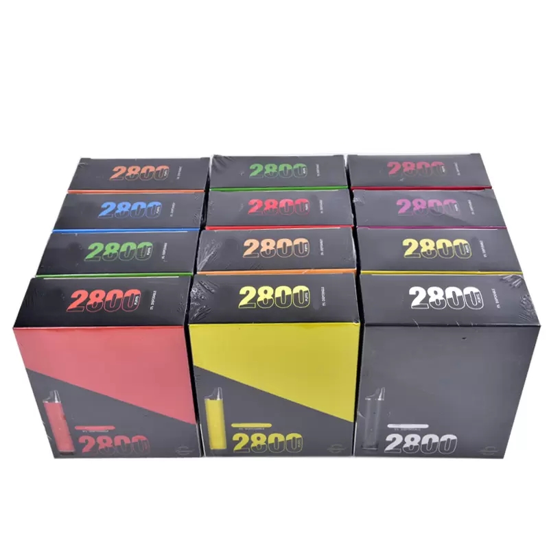 Original PUFF FLEX 2800 Puffs Disposable E-cigarettes Bars Vape Pen 850mAh Battery 10ML Pods Cartridge Pre Filled e Cigs Vaporizers Portable Vapor Devcice-Ecloudvaping