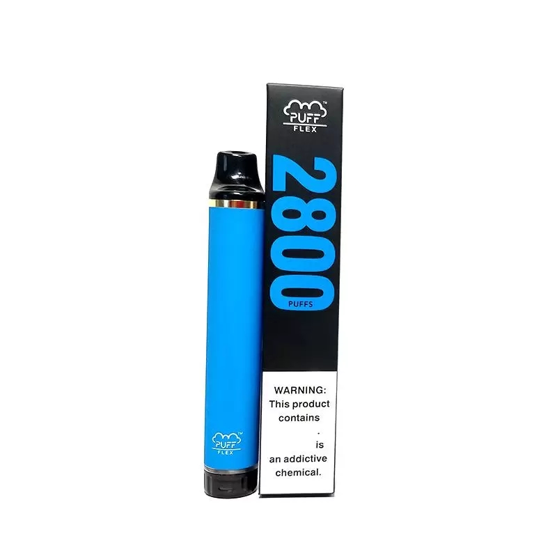 Original PUFF FLEX 2800 Puffs Disposable E-cigarettes Bars Vape Pen 850mAh Battery 10ML Pods Cartridge Pre Filled e Cigs Vaporizers Portable Vapor Devcice-Ecloudvaping