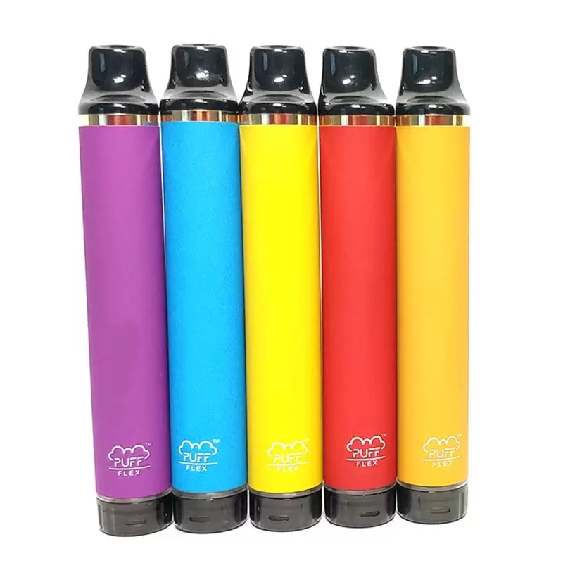 Original PUFF FLEX 2800 Puffs Disposable E-cigarettes Bars Vape Pen 850mAh Battery 10ML Pods Cartridge Pre Filled e Cigs Vaporizers Portable Vapor Devcice-Ecloudvaping