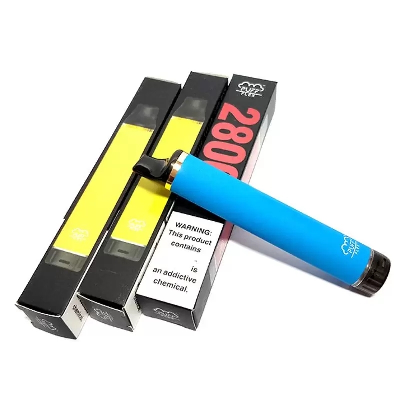 Original PUFF FLEX 2800 Puffs Disposable E-cigarettes Bars Vape Pen 850mAh Battery 10ML Pods Cartridge Pre Filled e Cigs Vaporizers Portable Vapor Devcice-Ecloudvaping
