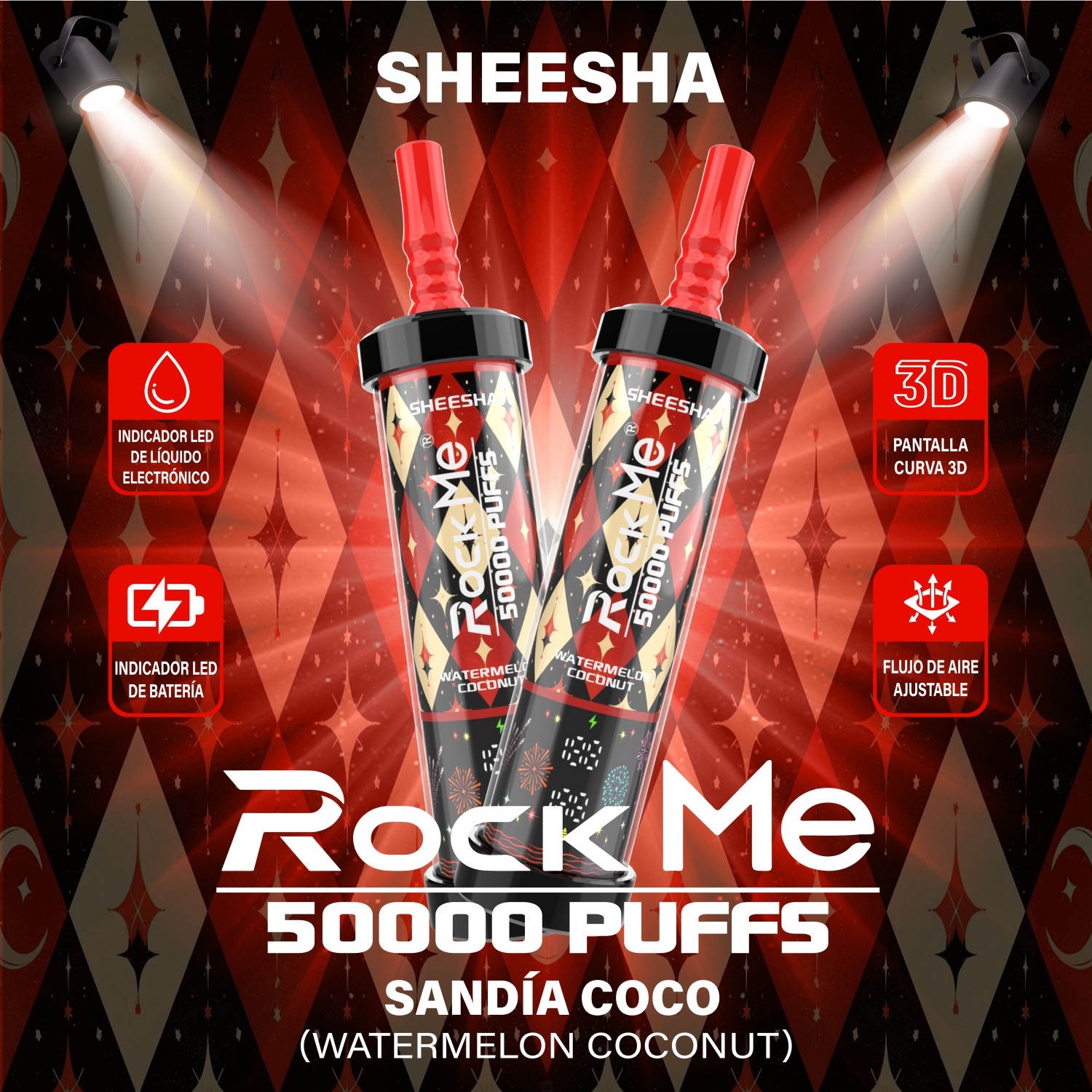 Rockme Sheesha 50000 Puffs