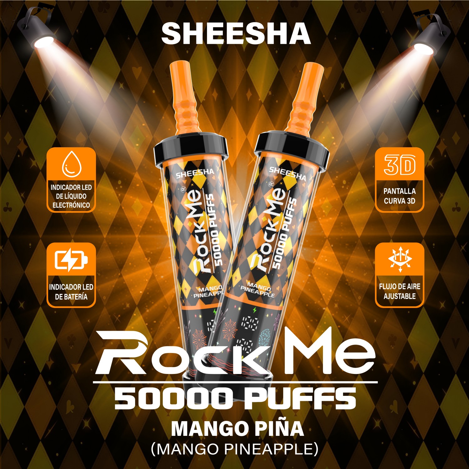 Rockme Sheesha 50000 Puffs