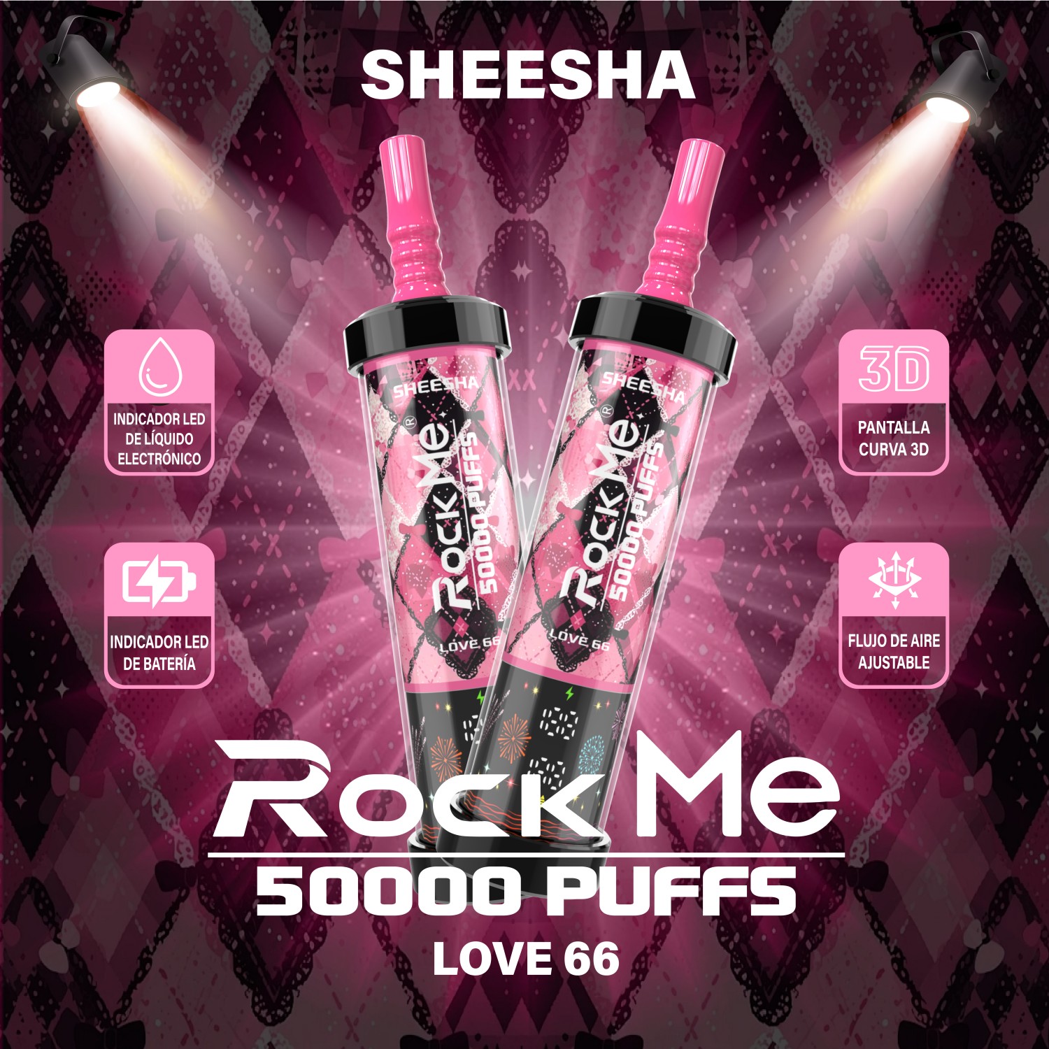 Rockme Sheesha 50000 Puffs