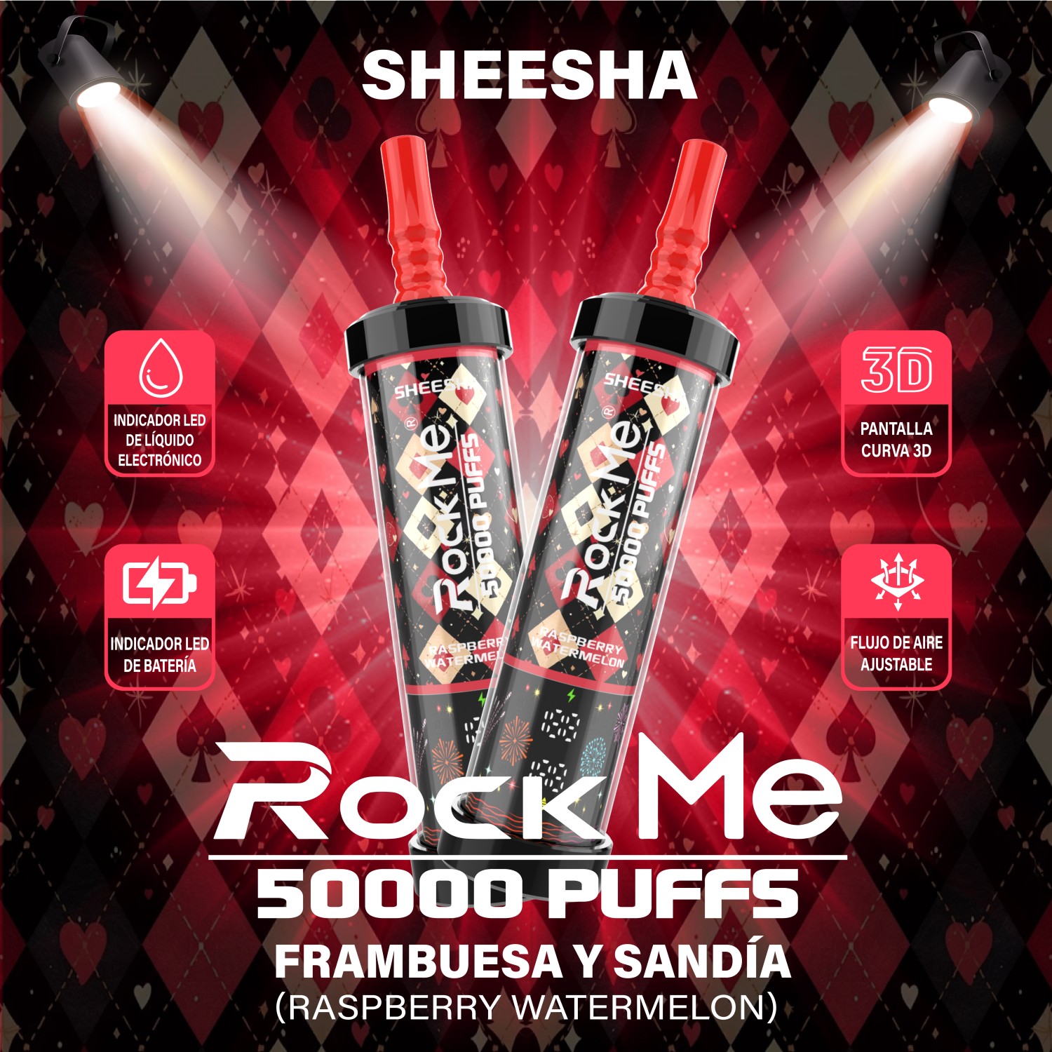 Rockme Sheesha 50000 Puffs