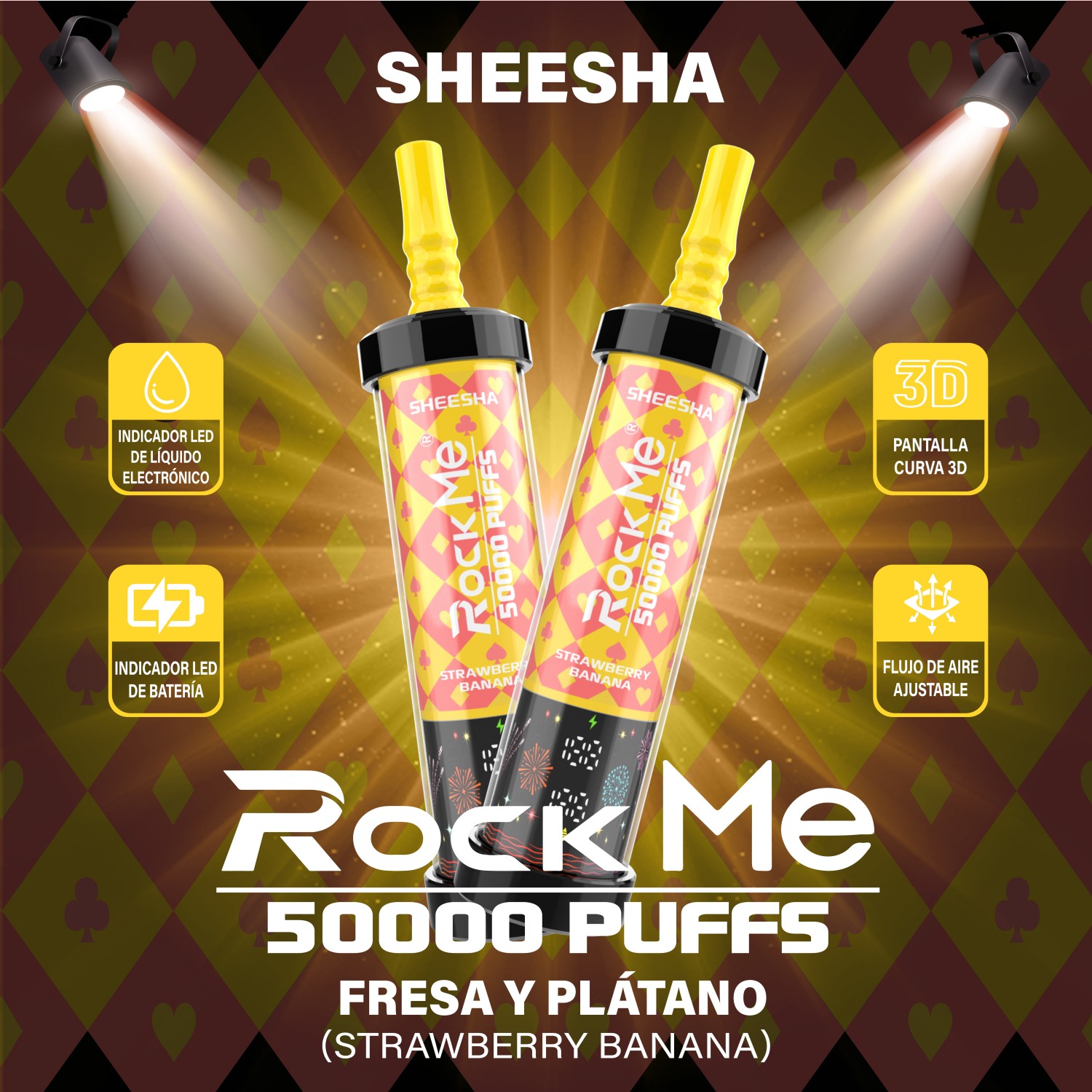 Rockme Sheesha 50000 Puffs