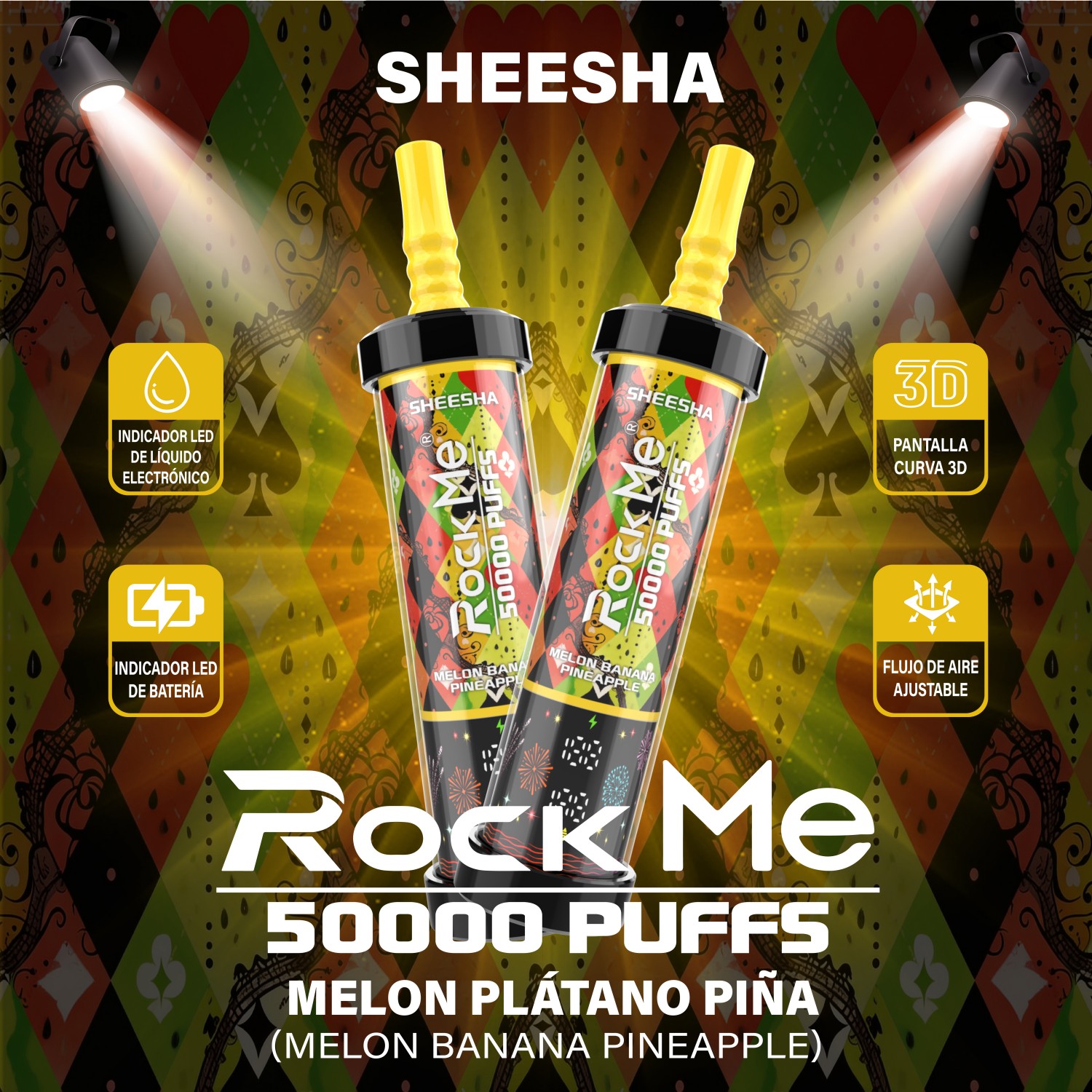 Rockme Sheesha 50000 Puffs