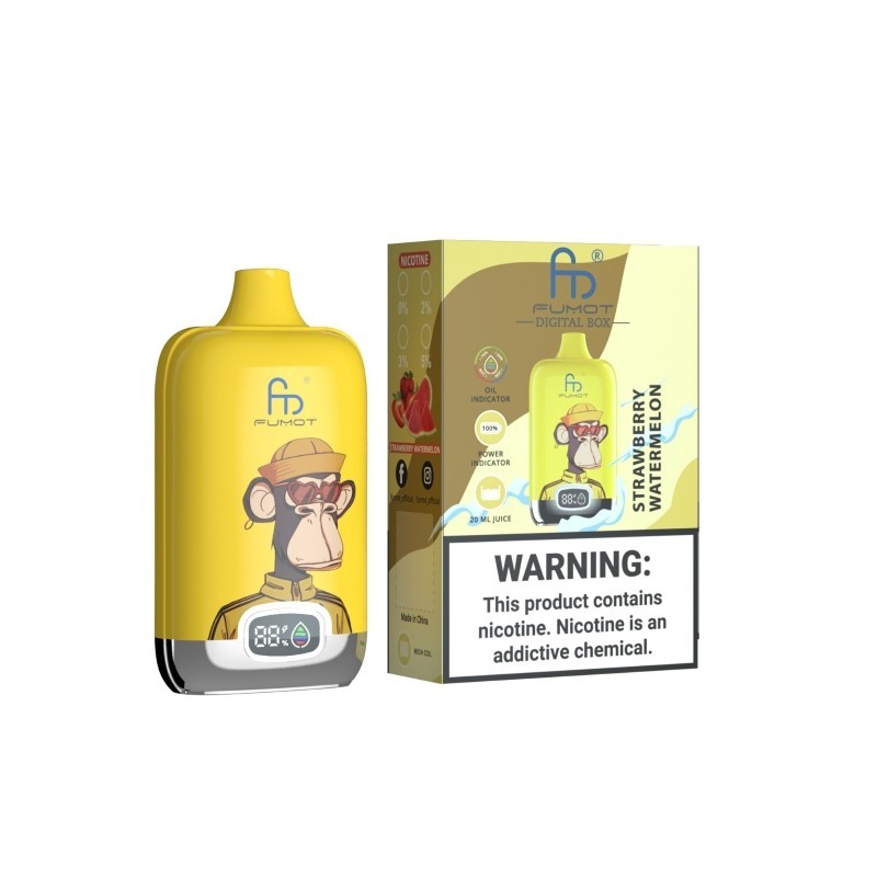 RandM Fumot Digital Box 12000 Puffs Disposable Vape
