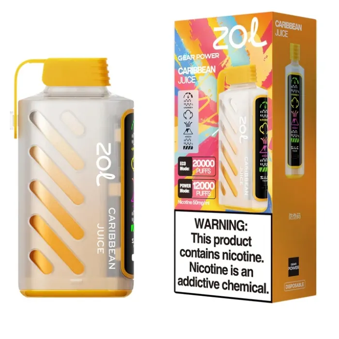 Vocal Gear Power Star Vista 20K 12K 20000 Puffs Elf Touch 25000 Shisha 15000 Digital 12K 20ml E-Liquid 2% 5% Nic with Full Screen Rechargeable Disposable E Vape